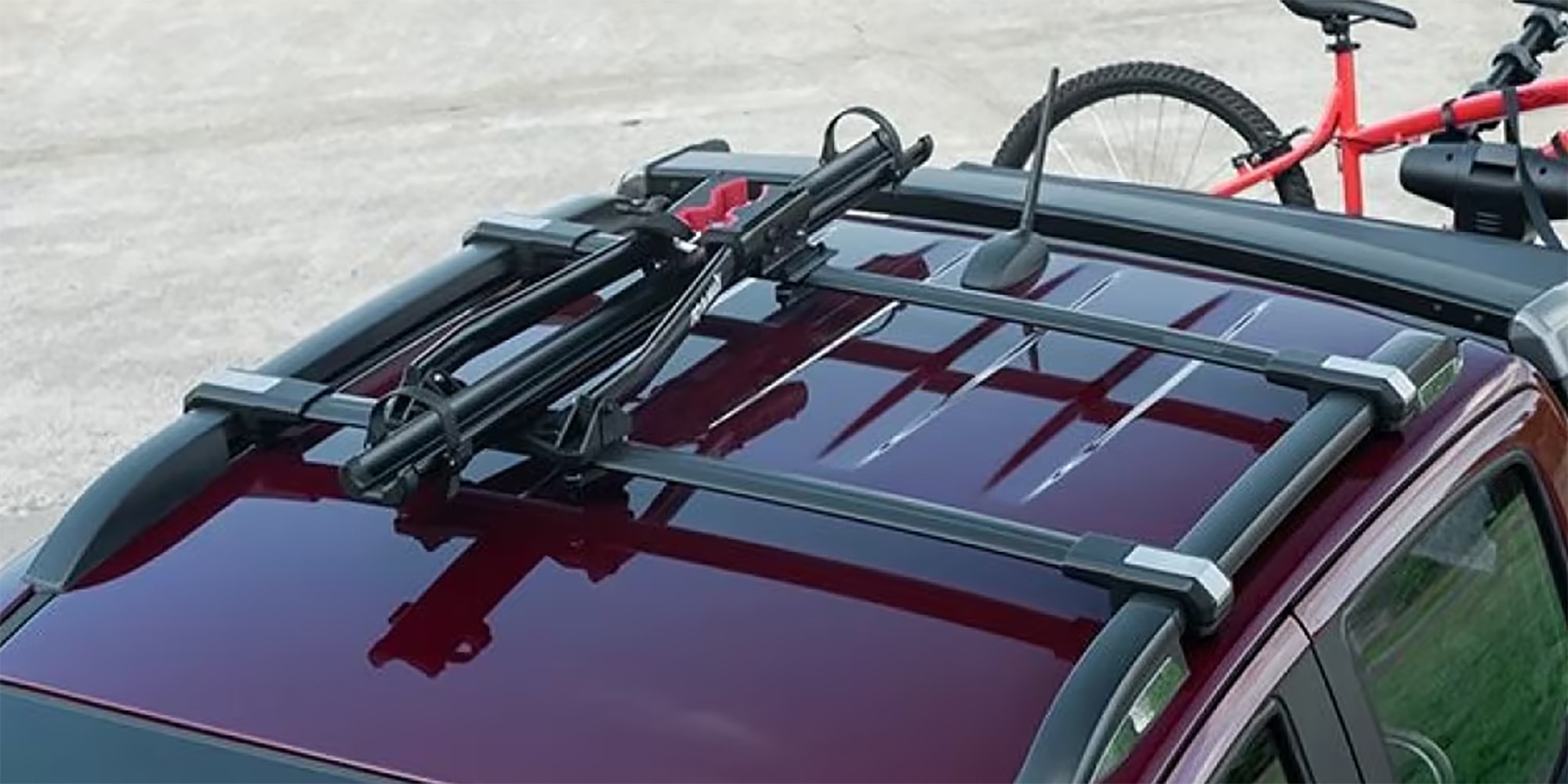 Chevrolet Trailblazer com Suporte de Bicicleta de alumínio